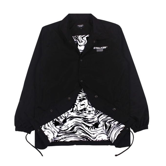 Murah Stalker - Jaket Coach There No Subsititute Hitam