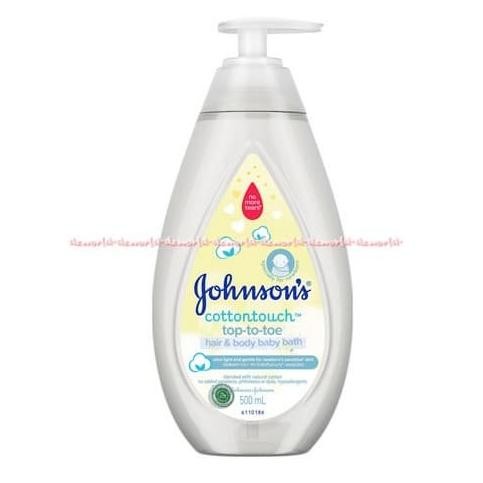 

Johnson's Cottontouch Baby Top To Toe Wash Sabun Shampo Bayi 500ml