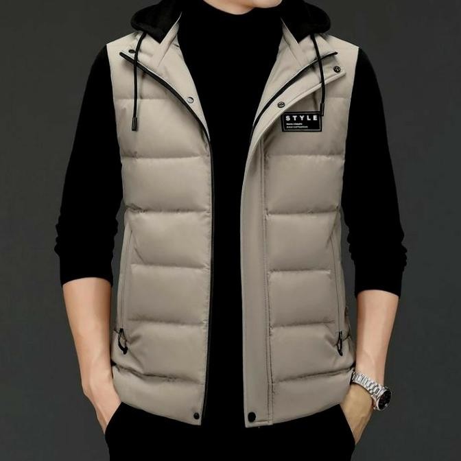 Grosir Vest Pria Rompi Motor Hoodie Original