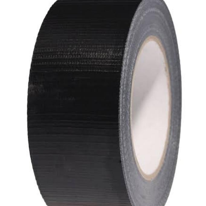 

Top sale LAKBAN HITAM UNTUK JILID CLOTH TAPE 2 INCH 12 METER