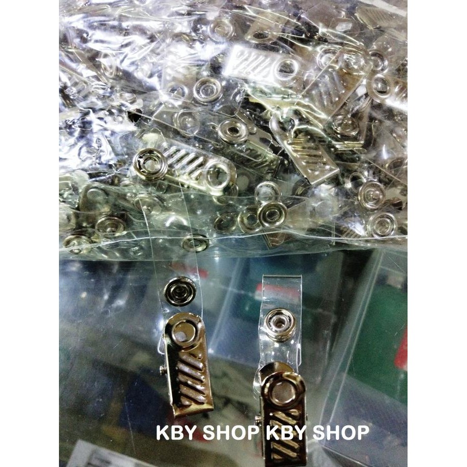 

Top sale Penjepit ID Card / Jepitan / Holder / Pengait / Kaitan Untuk Plastik