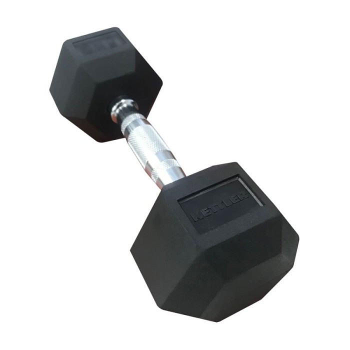 Tersedia Fixed Hexagonal Dumbell 7.5 Kg Kettler / Dumbell Hexagonal - Original