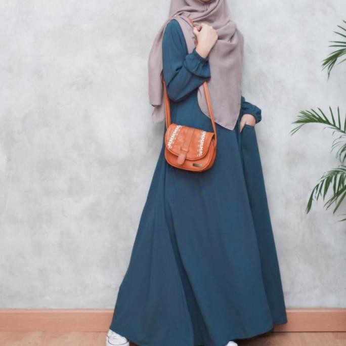 ALIVA DRESS GAMIS WANITA HIJAB AZZAHRA