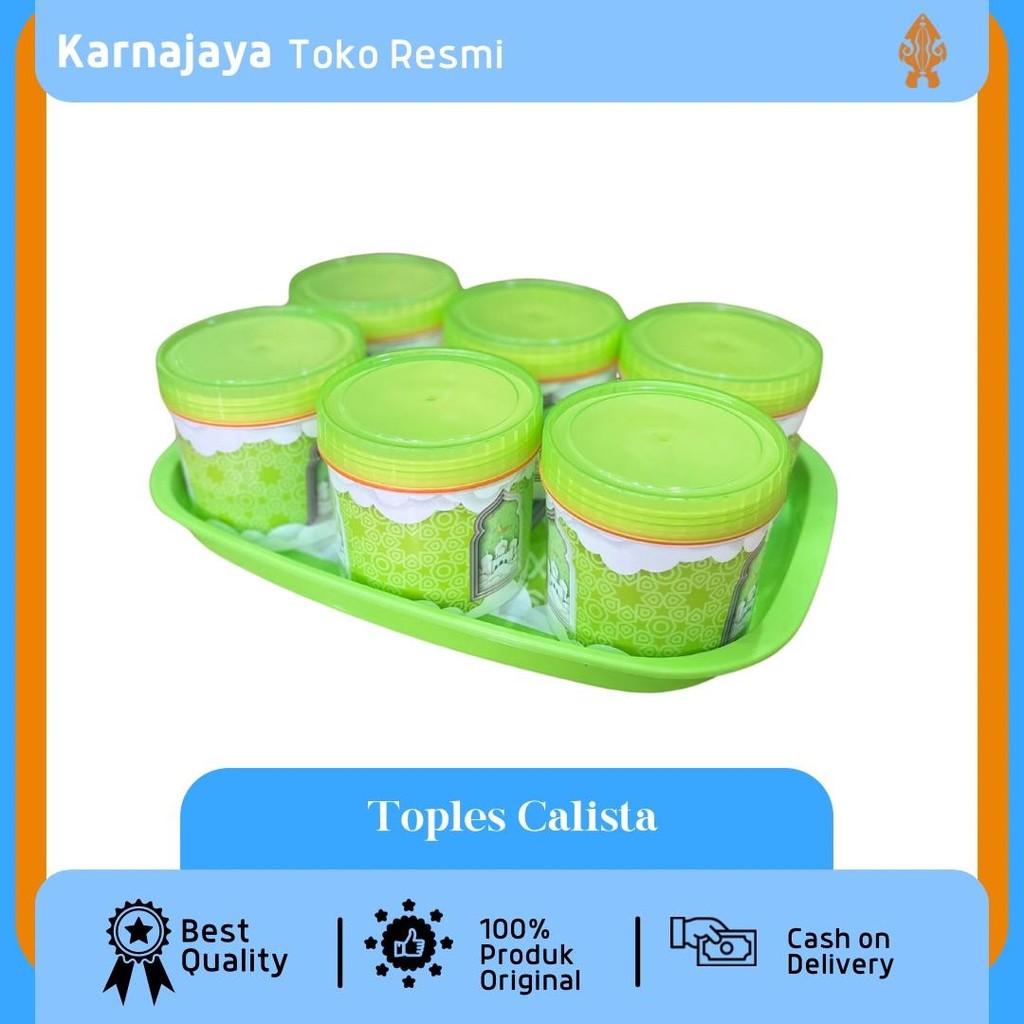 Toples Tobaki Oentoeng Kue Lebaran Calysta - Limited Edition