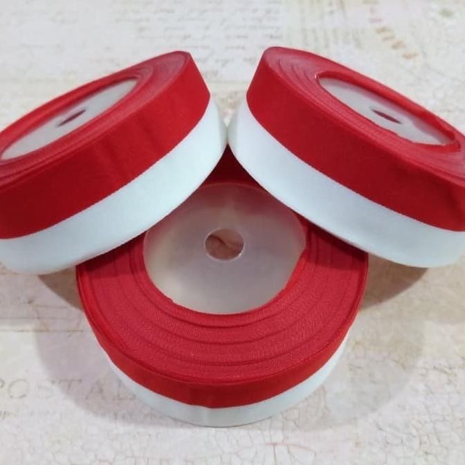 

Ready Terkini pita merah putih 2.4 cm 1 inch