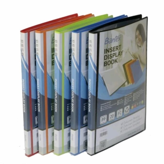 

Top sale Bantex Insert Display Book A4 20 Pockets - ref.3143