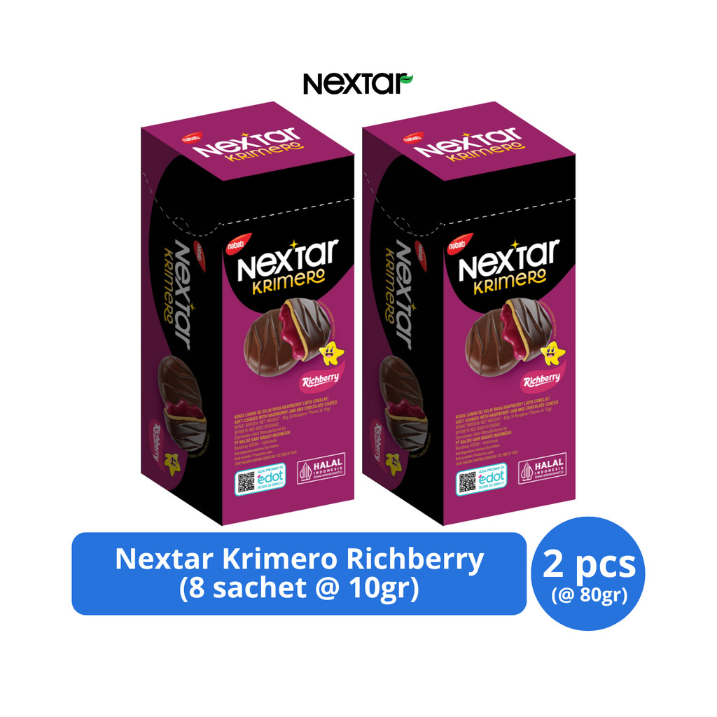 

Nextar Krimero Richberry 80gr (8s @ 10gr) x 2 pcs