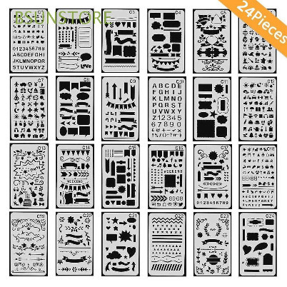 

MZ156 Plastic Stencil - Stensil Dekorasi Jurnal C13 s/d C24 (1pc) DISKON