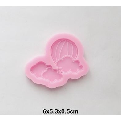 

GV708 3D Silicone Mold Fondant Cake - Rainbow & Cloud OBRAL