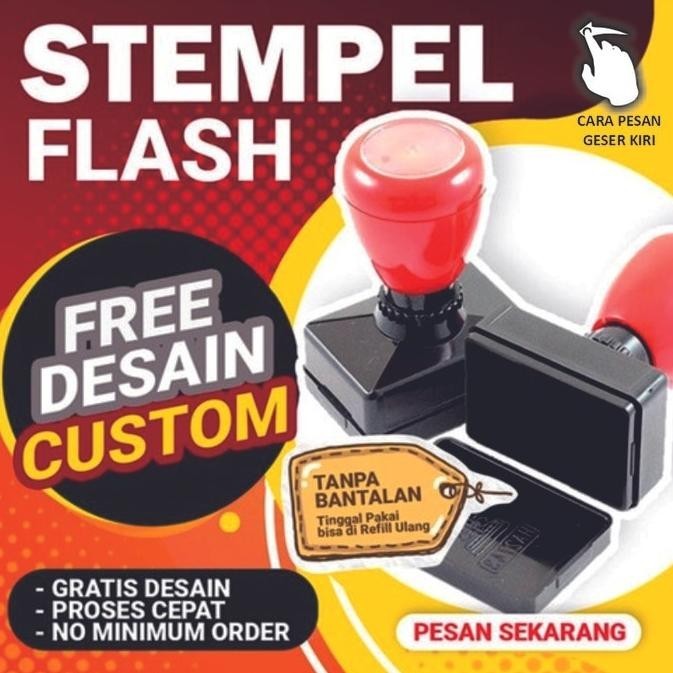 

STEMPEL/FREE DESIGN/CUSTOM/OTOMATIS TINTA