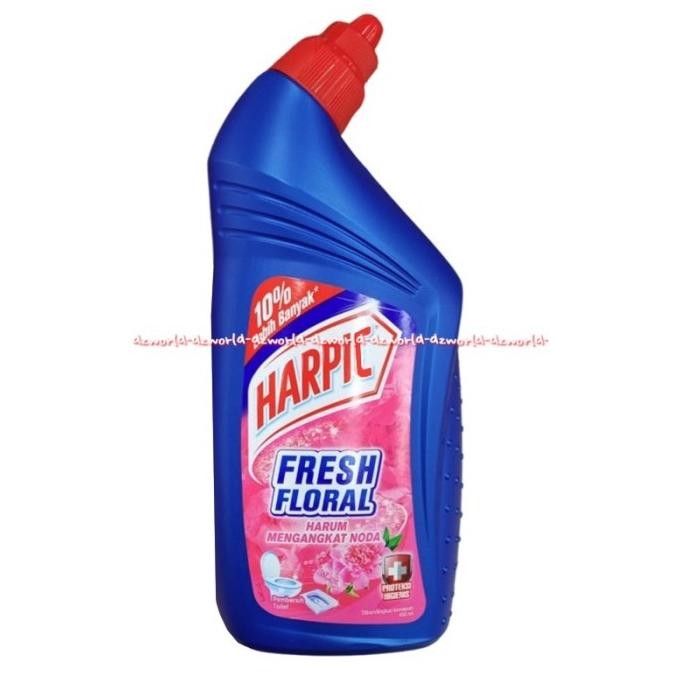 

Harpic Fresh Fresh Floral Pembersih Toilet Aroma Bunga Mawar 450ml