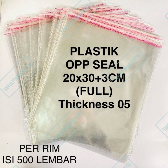 

Plastik OPP Seal / 05 FULL ALL VARIANT / ISI 500 Lembar / VALUE TERBAIK