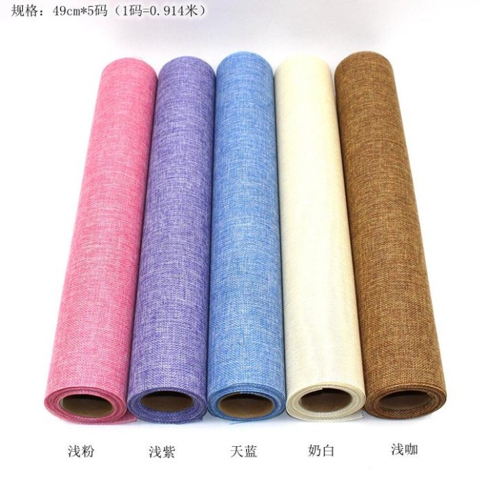 

Mega Sale Kain Goni Roll Jute Korean Tile Jaring Polynet Polos Roll
