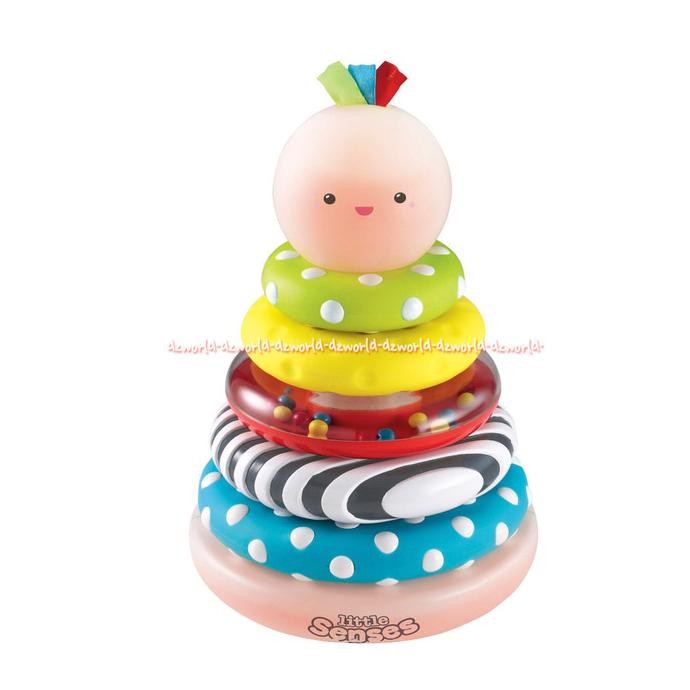 

Little Sense Glowing Stacking Rings Mainan Susun Bulat Untuk Bayi ELC