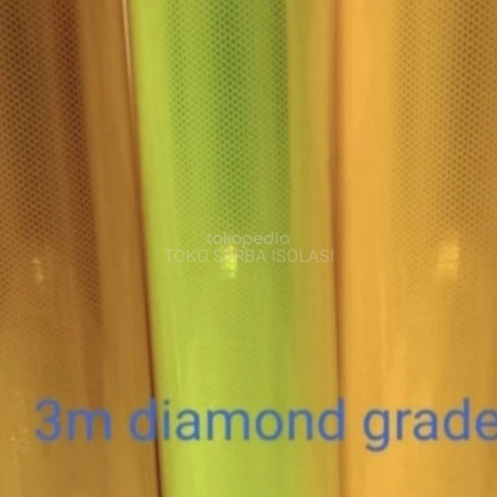 Stiker 3M Diamond Grade, Fluorescent Reflective Sheeting 4090,91,92,
