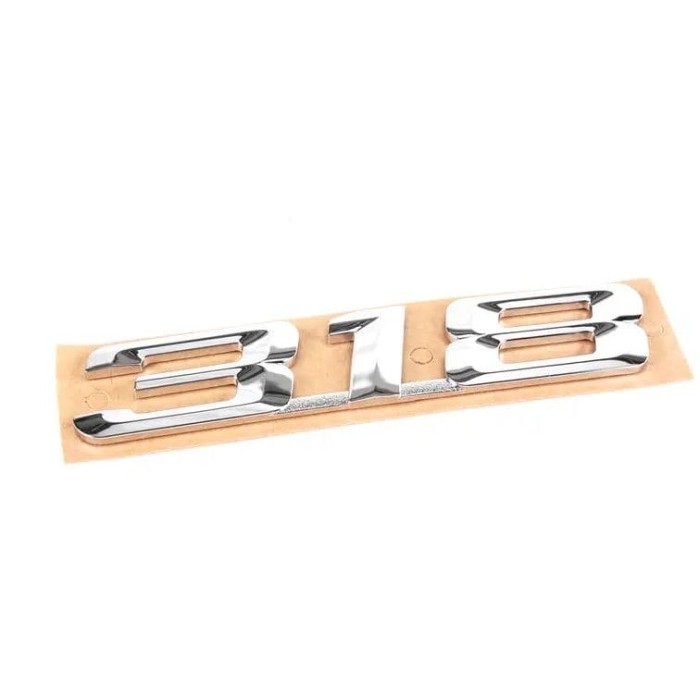 Original Bmw E36 318I Badge Emblem Logo Bagasi Belakang Mobil