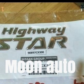 Emblem Bagasi Highway Star Hws Livina Hws Serena Hws