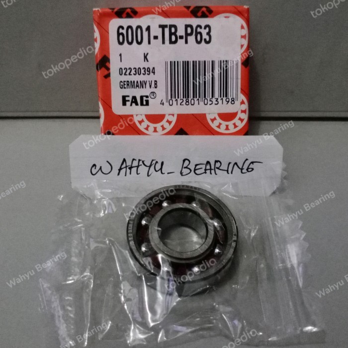 Bearing High Speed 6001 Tb P63 Germany