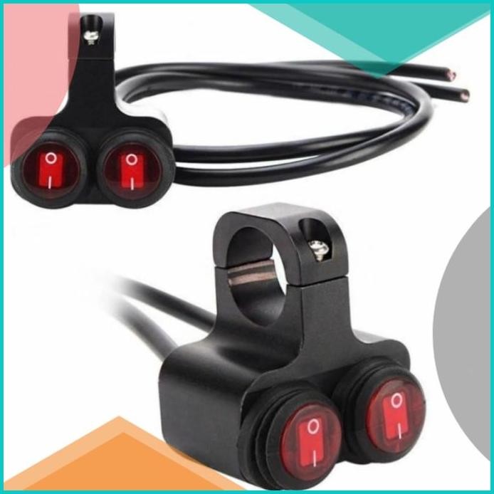 SAKLAR TOMBOL ON OFF LAMPU TEMBAK MOTOR UNIVERSAL 11OKTZ4 perkakas