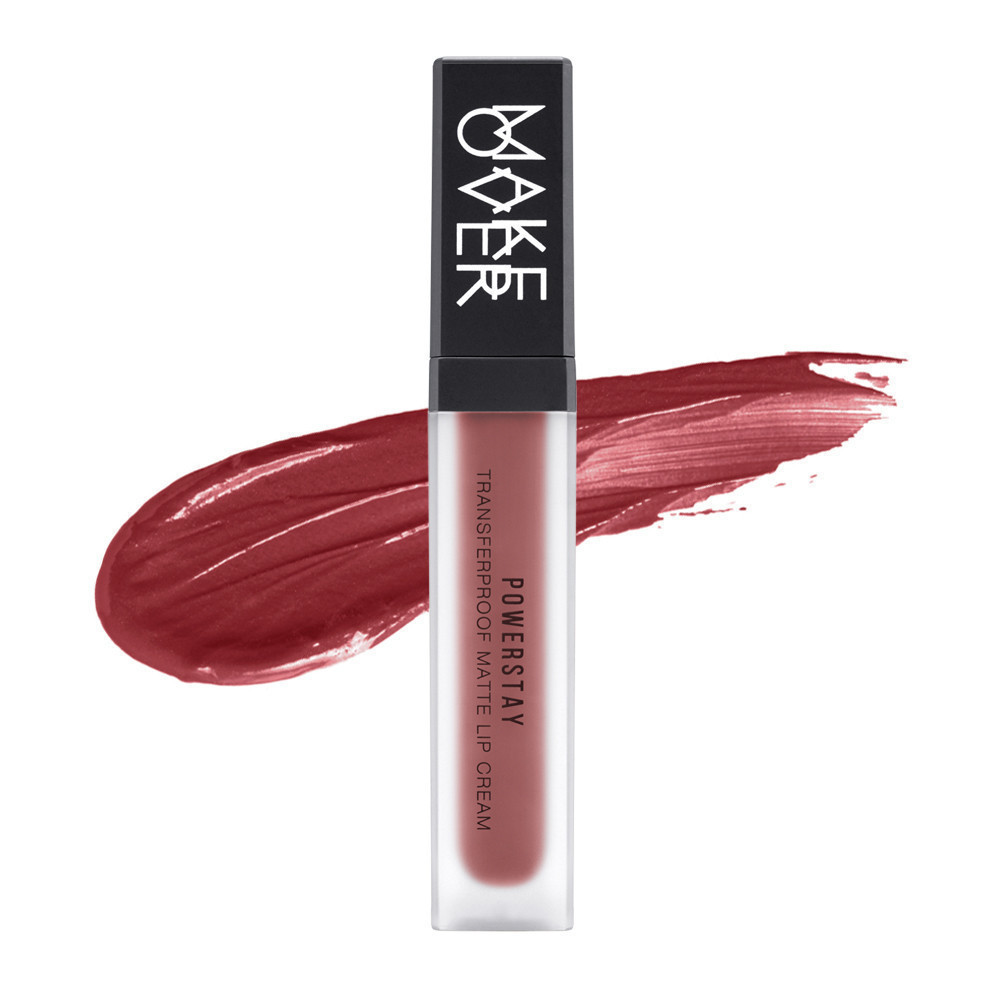MAKE OVER Powerstay Transferproof Matte Lip Cream B06 Powerful 7 g