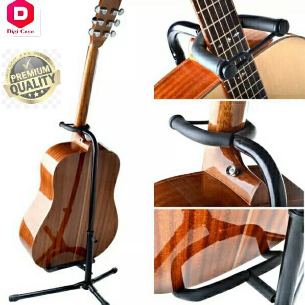 Promo Stand Gitar Long Neck Gitar Akustik Klasik