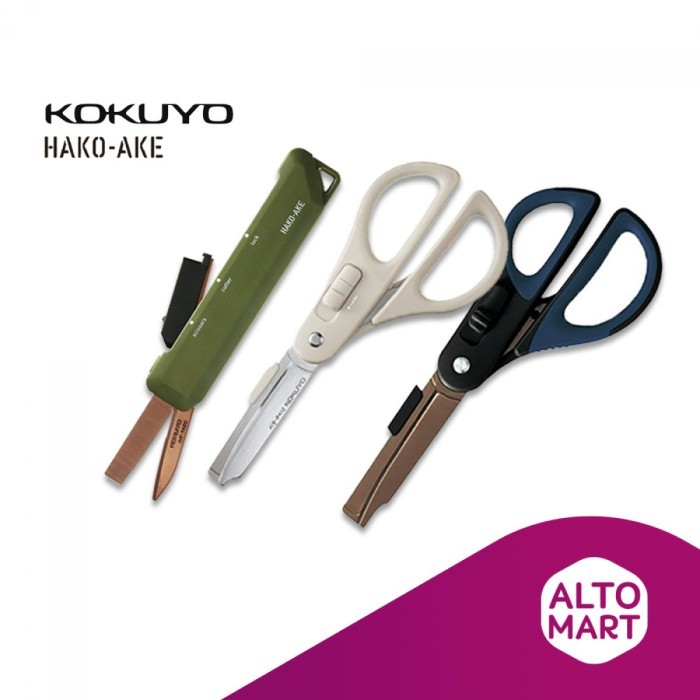 

KOKUYO HAKOAKE 2-Way Non-Sti Scissors Gunting