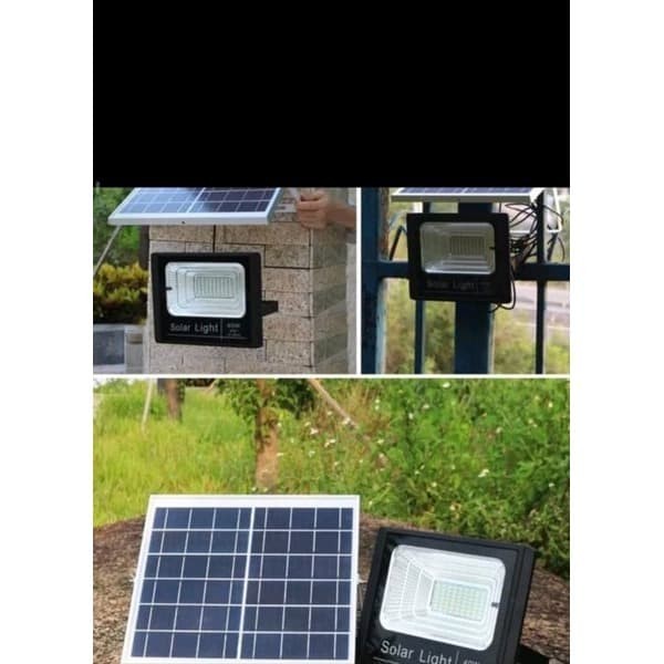 BEBAS ONGKIR - Lampu Penerangan Lingkungan PLTS Solar Cell 40 watt