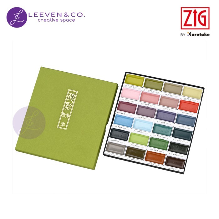 

TERMURAH - ZIG KURETAKE GANSAI TAMBI WATERCOLOR SET 24 II NOUVEAU