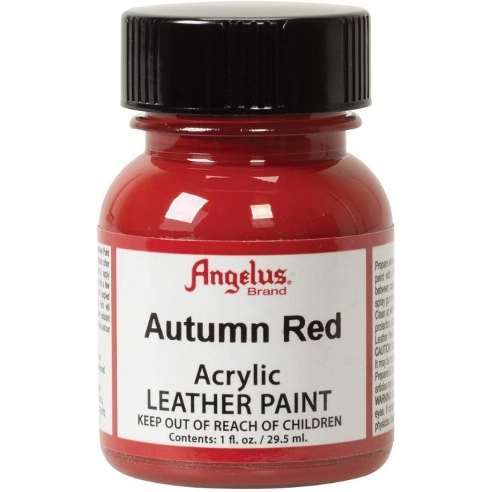 

NEW ANGELUS LEATHER PAINT (1oz) 29ML AUTUMN RED