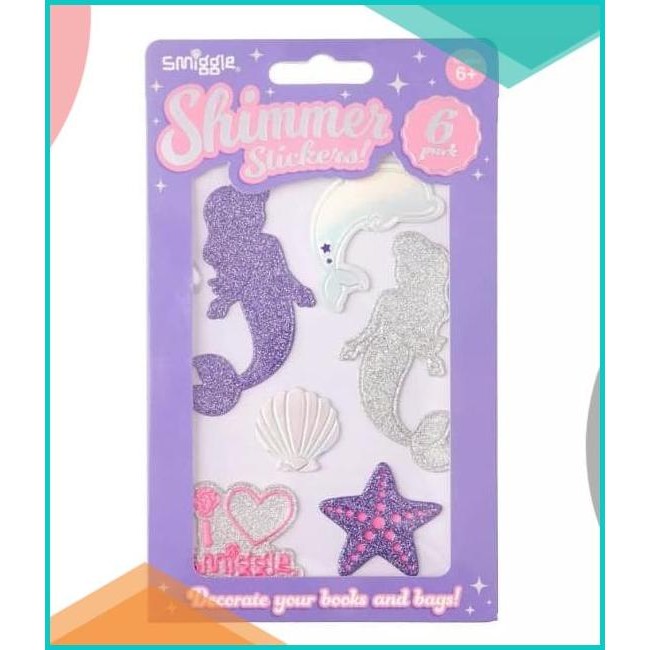 

READY Smiggle Dreamy Shimmer Stickers 11OKTZ4 perkakas