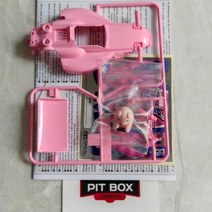 Tamiya Body Astute Pig Racer Super 2 S2 Loose Part Ori
