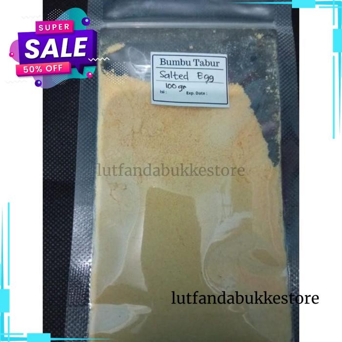 

[100 GR] BUMBU TABUR SALTED EGG/BUMBU TABUR TELUR ASIN/TELOR ASIN HIGHT QUALITY !!