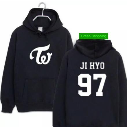 HOODIE SWEATER JUMPER TWICE MOMO UNISEX M - XXL (10 WARNA)