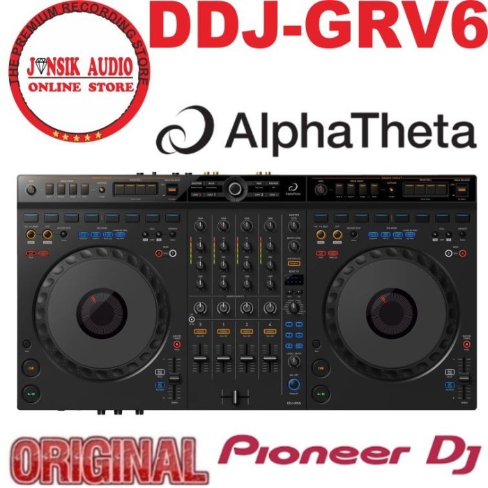 Pioneer Dj DDJ FLX6 GT 4-channel DJ controller for rekordbox & Serato