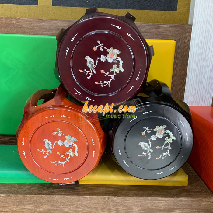 Kursi Guzheng Kecapi Bird Flower