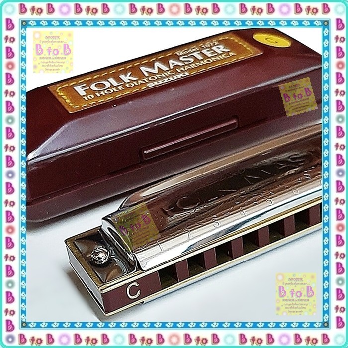 Harmonika Suzuki Folk master - Susuki Folkmaster - Diatonik - kunci C