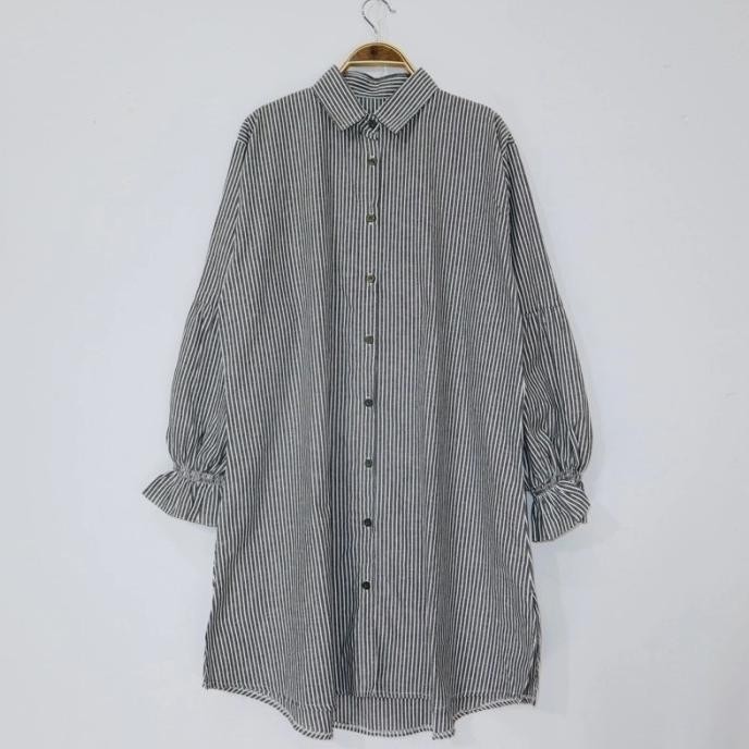 Baru Tunik Salur / Tunik Salur Katun / Baju Tunik Wanita Lengan Panjang