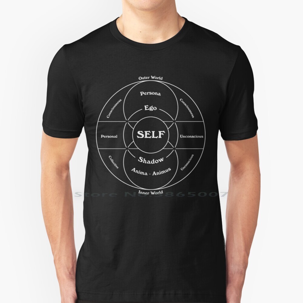 Kaos Peta Jiwa Carl Jung 100% Katun Jung Carl Jung Freud Carl Gustav Jung Buku Jung Kutipan Jung Car