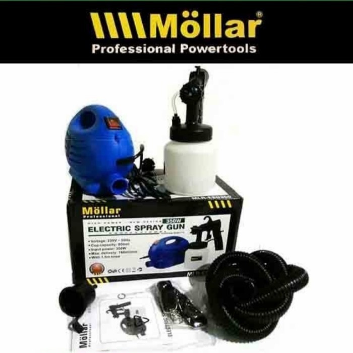 Banting Harga Mollar Esg350 Electric Spray Gun Kompresor Semprot Cat Mini Listrik