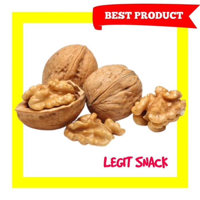 

GRATIS ONGKIR KACANG WALNUT MATANG / WALNUT MANIS 500 GR