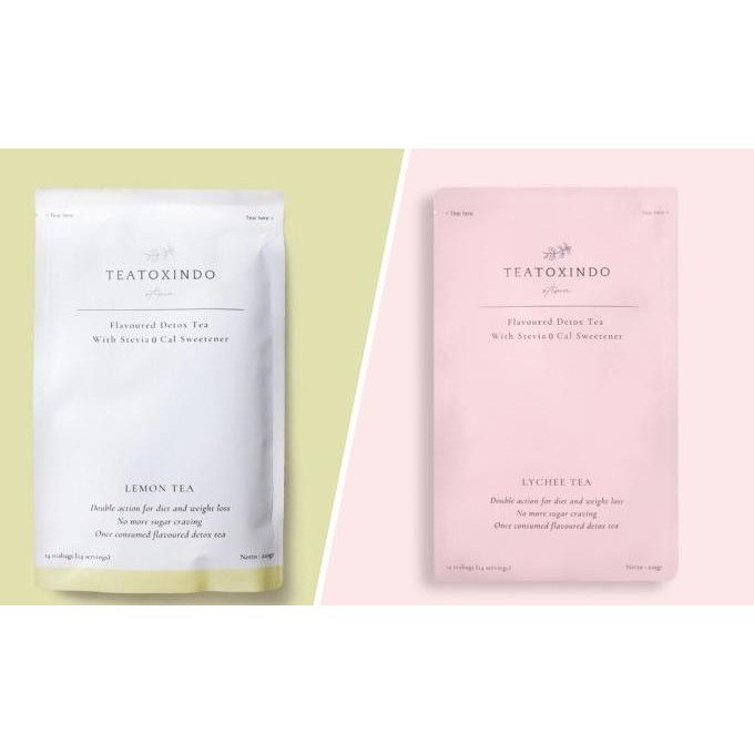 

Top-Rated Product Teatoxindo stevia 28 days package - mix flavour (lemon and lychee)