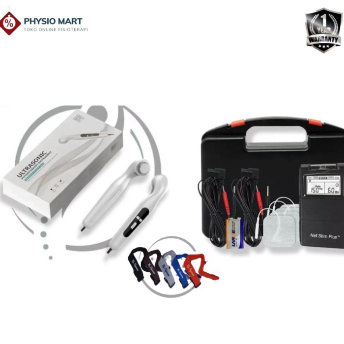 Ultrasound 1Mhz & Tens + Ems/Nmes Combo Fisioterapi
