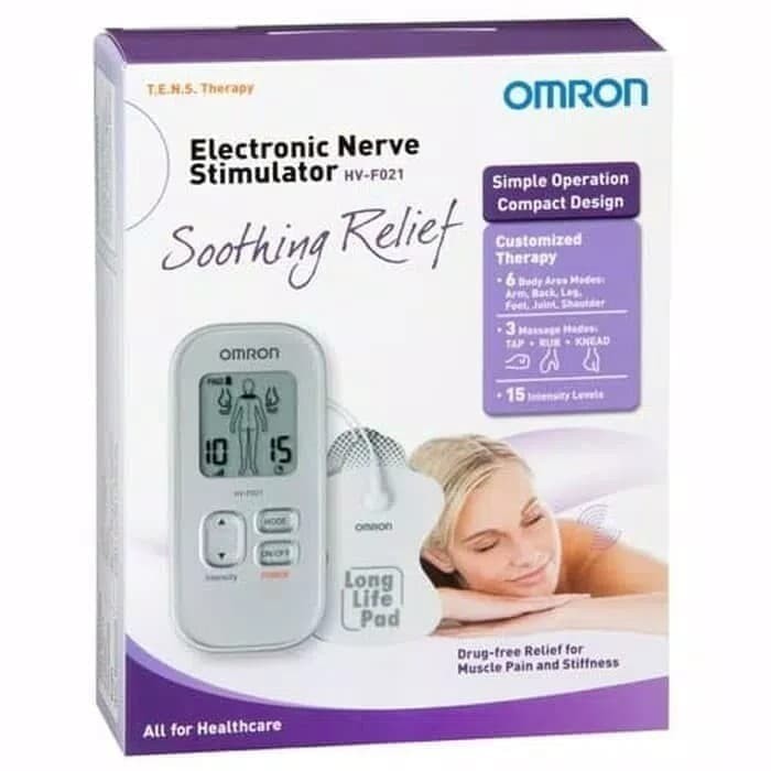 Tens Omron Hv-F128/Alat Terapi/Alat Pemijit Stimulator