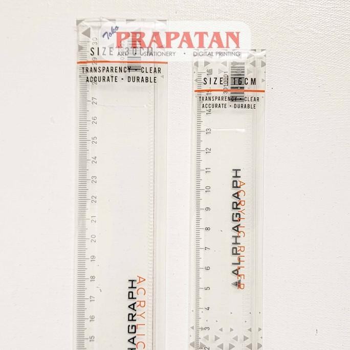 

New Arrival Penggaris Alphagraph 16-30cm | Ruler