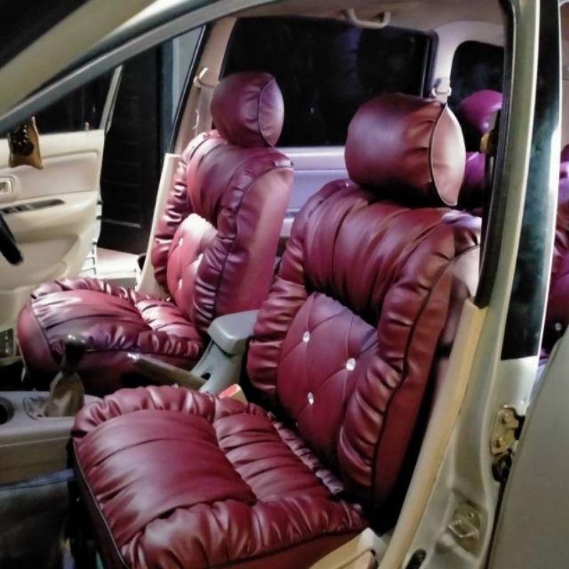 Cover Jok Mobil Model Sofa Mobil Sigra Calya Avanza Xenia Mobilio Innova Brv Phanter Dll
