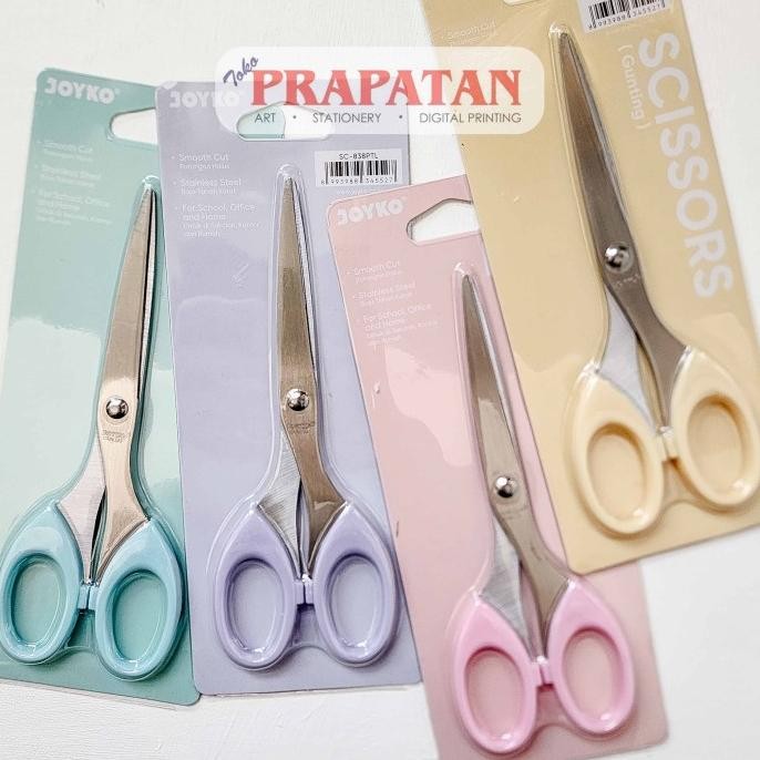 

Premium Gunting Joyko Pastel SC 828-838PTL | Joyko Scissors
