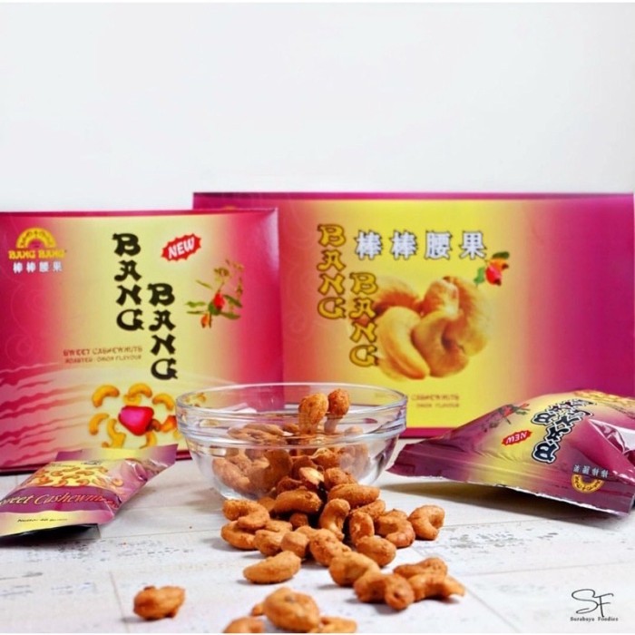

BIG SALE BANG BANG Kacang Mente Kualitas PREMIUM Renyah Asin Manis Bangbang