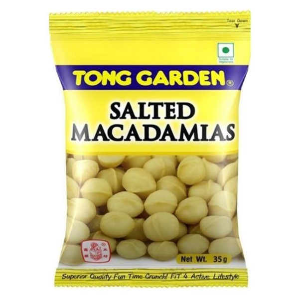 

FREE ONGKIR Tong Garden Salted Macadamias Kacang Macadamia Asin 35 g