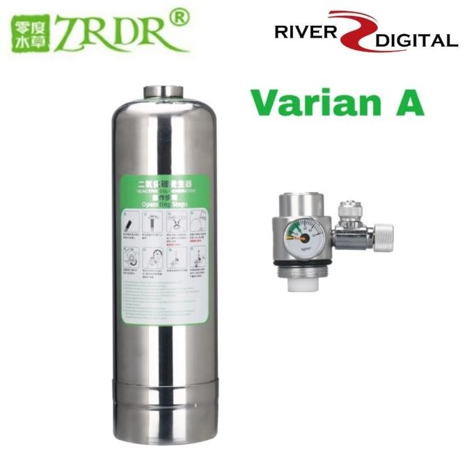 WYIN / ZRDR Tabung Co2 Cylinder 2L Stainless Generator DIY Cisod