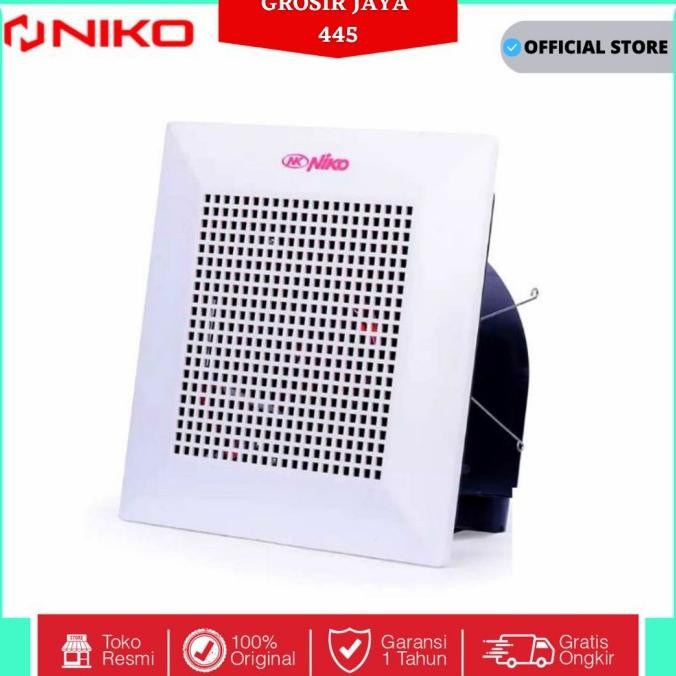 Niko NK-AF10 Exhaust Fan 10 inch - kipas angin Plafon NK AF10